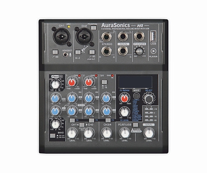 AuraSonics K4 компактный микшерный пульт в Тайшете