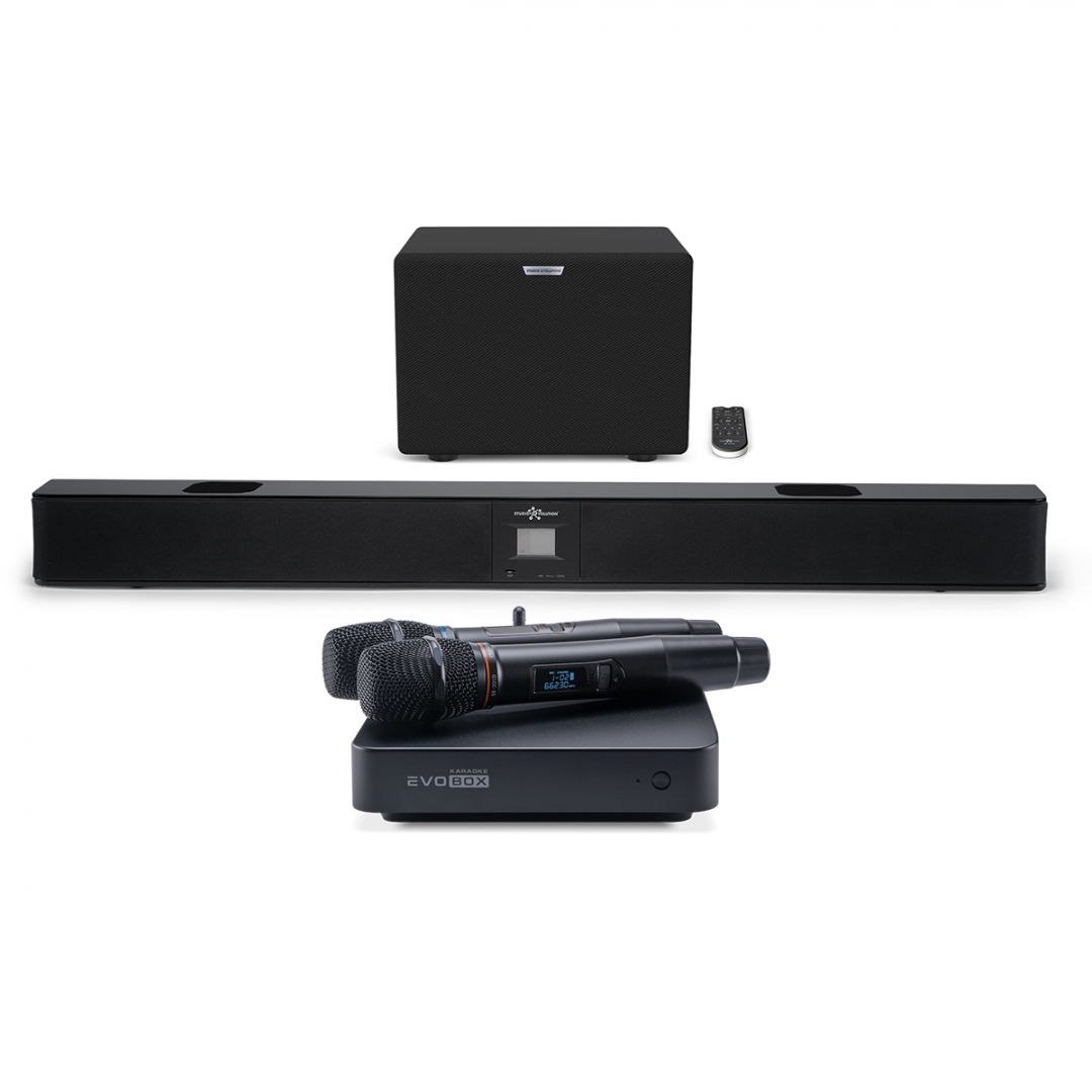 караоке-комплект EVOBOX Plus + EvoSound Bar (саундбар с караоке) в Тайшете