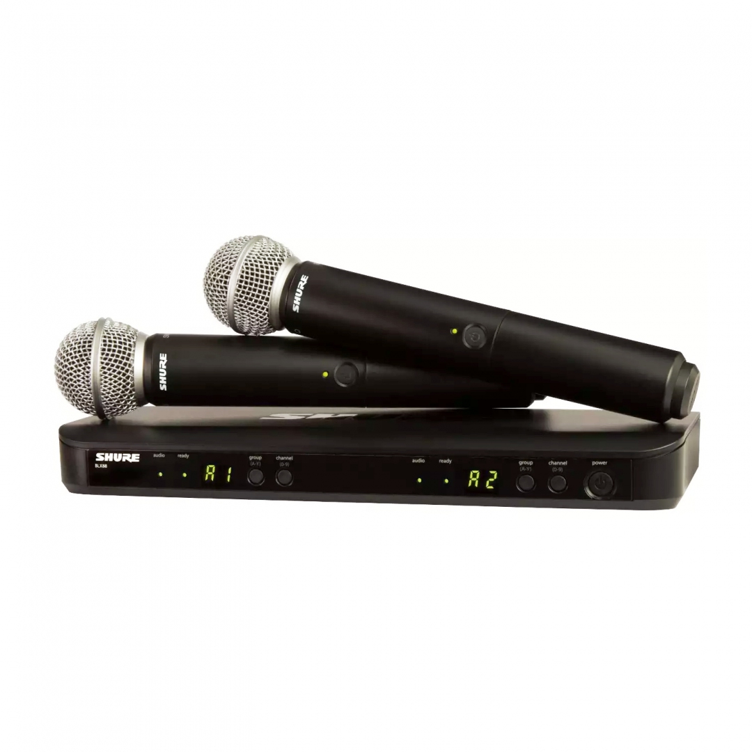 SHURE BLX288E/SM58 M17 вокальная радиосистема в Тайшете