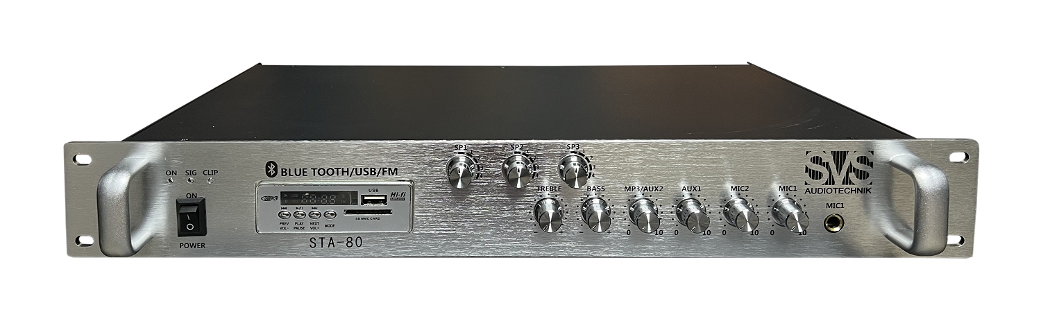 SVS Audiotechnik STA-80 Микшер-усилитель для систем Public Address в Тайшете