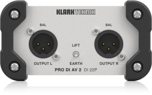 Klark Teknik DI 22P пассивный стерео директ-бокс в Тайшете